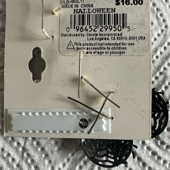 Lot of 3 Halloween Earrings Dangles - Picture 5 of 7